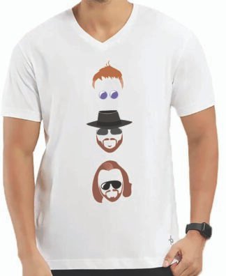 Bee Gees V Neck T-Shirt