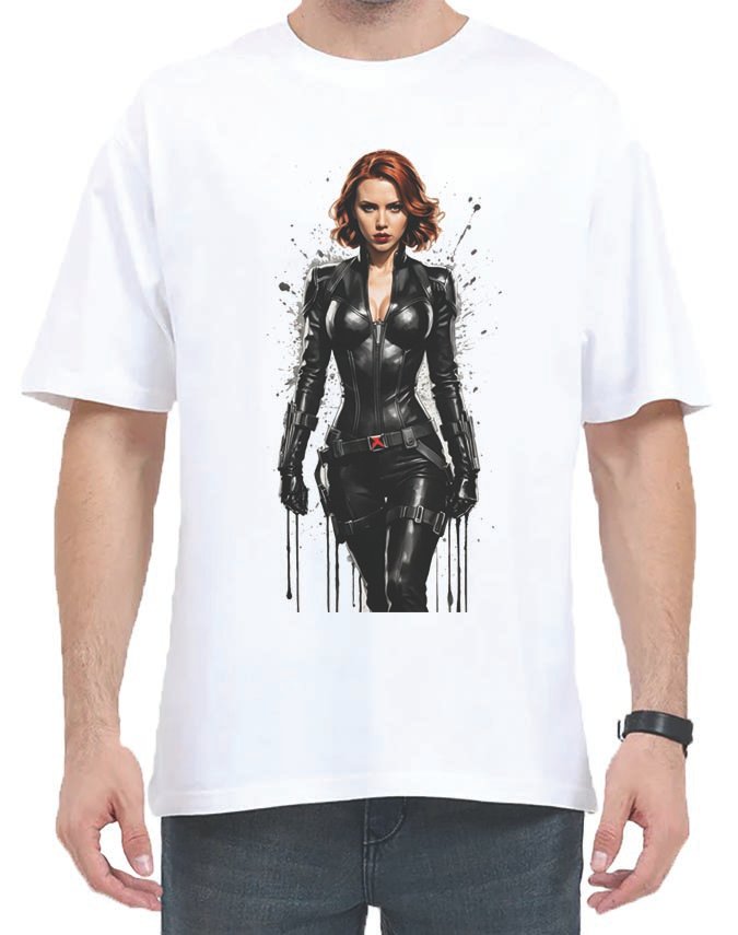 Black Widow Oversized T-Shirt