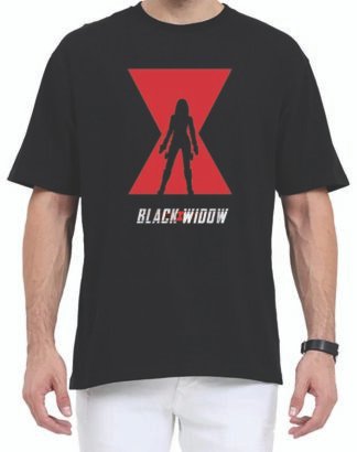 Black Widow Oversized T-Shirt