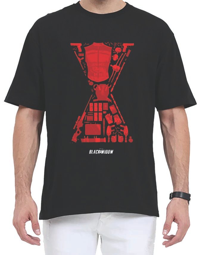 Black Widow Oversized T-Shirt
