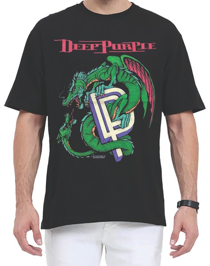 Deep Purple Oversized T-Shirt