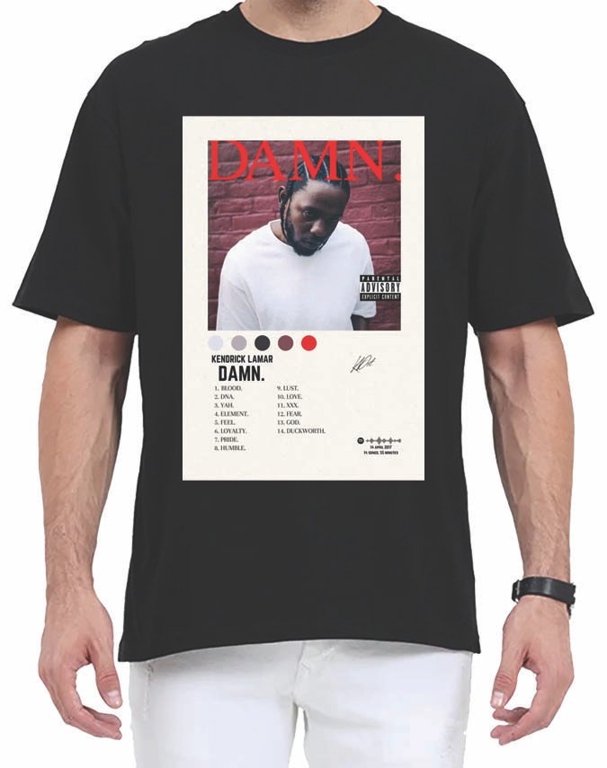 Kendrick Lamar Oversized T-Shirt