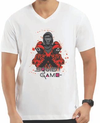 Squid Game V Neck T-Shirt