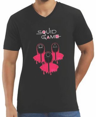 Squid Game V Neck T-Shirt