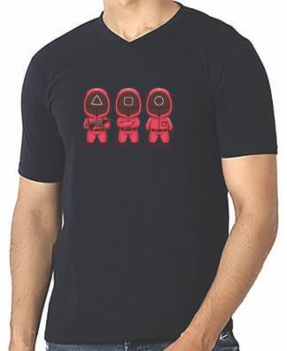 Squid Game V Neck T-Shirt
