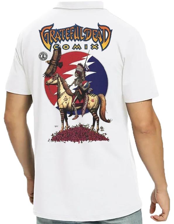 Grateful Dead Polo T-Shirt