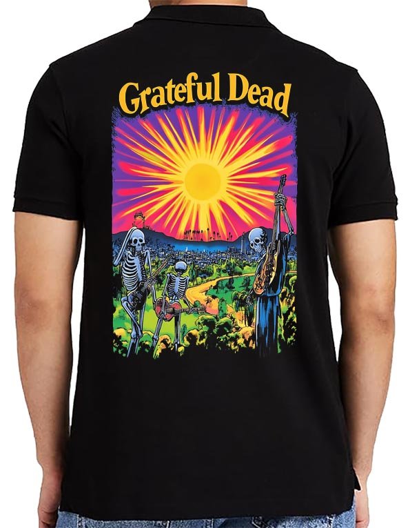 Grateful Dead Polo T-Shirt