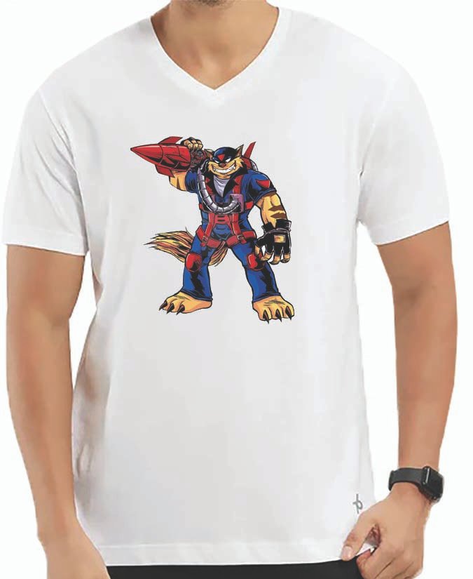 SWAT Kats V Neck T-Shirt