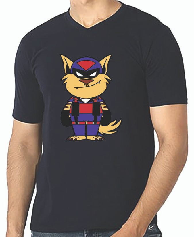 SWAT Kats V Neck T-Shirt