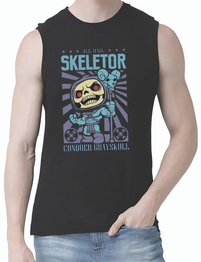 Skeletor Gym Vest
