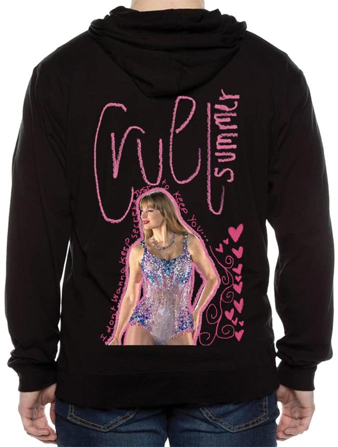Taylor Swift Zipper Hoodie