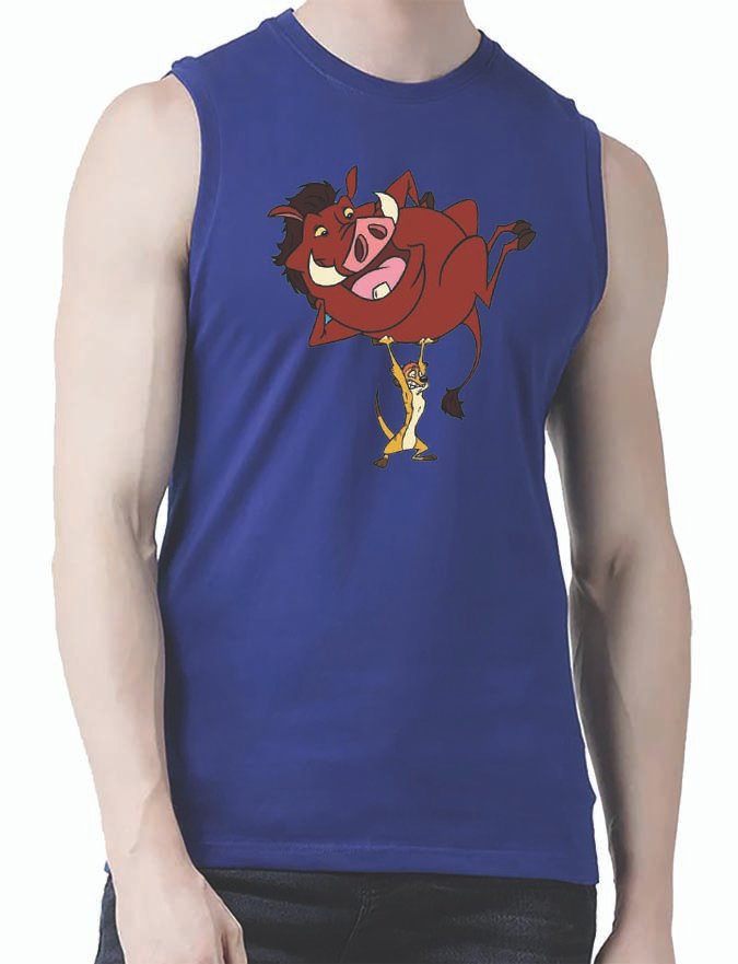 Timon And Pumbaa Gym Vest