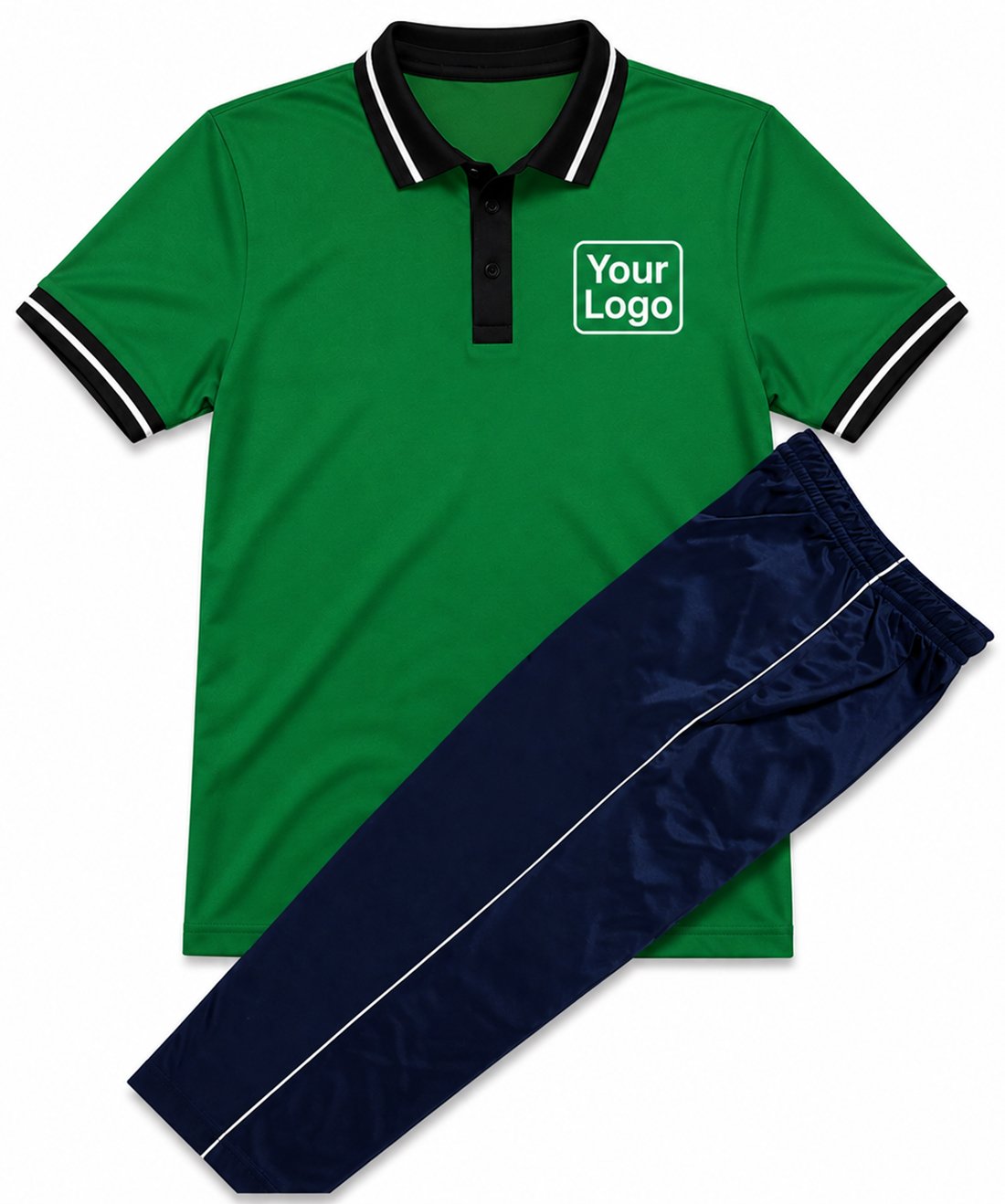 Custom Logo School Uniform Kit — Polo T-Shirt + Track Pant - Image 5
